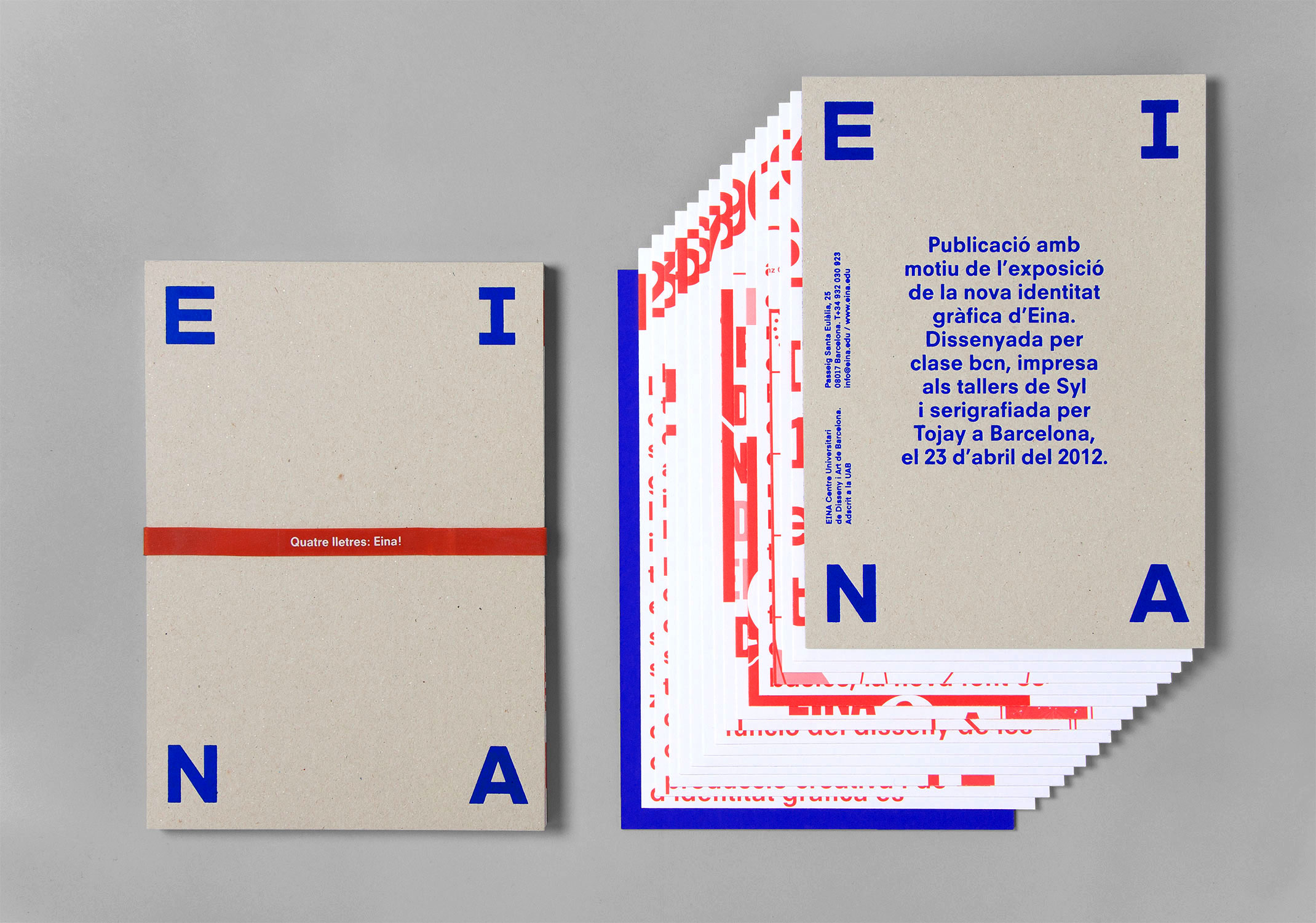 Grand Laus y Laus Oro, <br /> Identidad corporativa de Eina – Centro <br /> Universitario de Diseño y Arte – Clase bcn