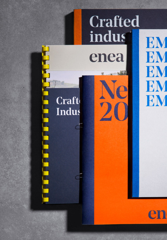 diseño editorial branding catalogo enea clase – Clase bcn