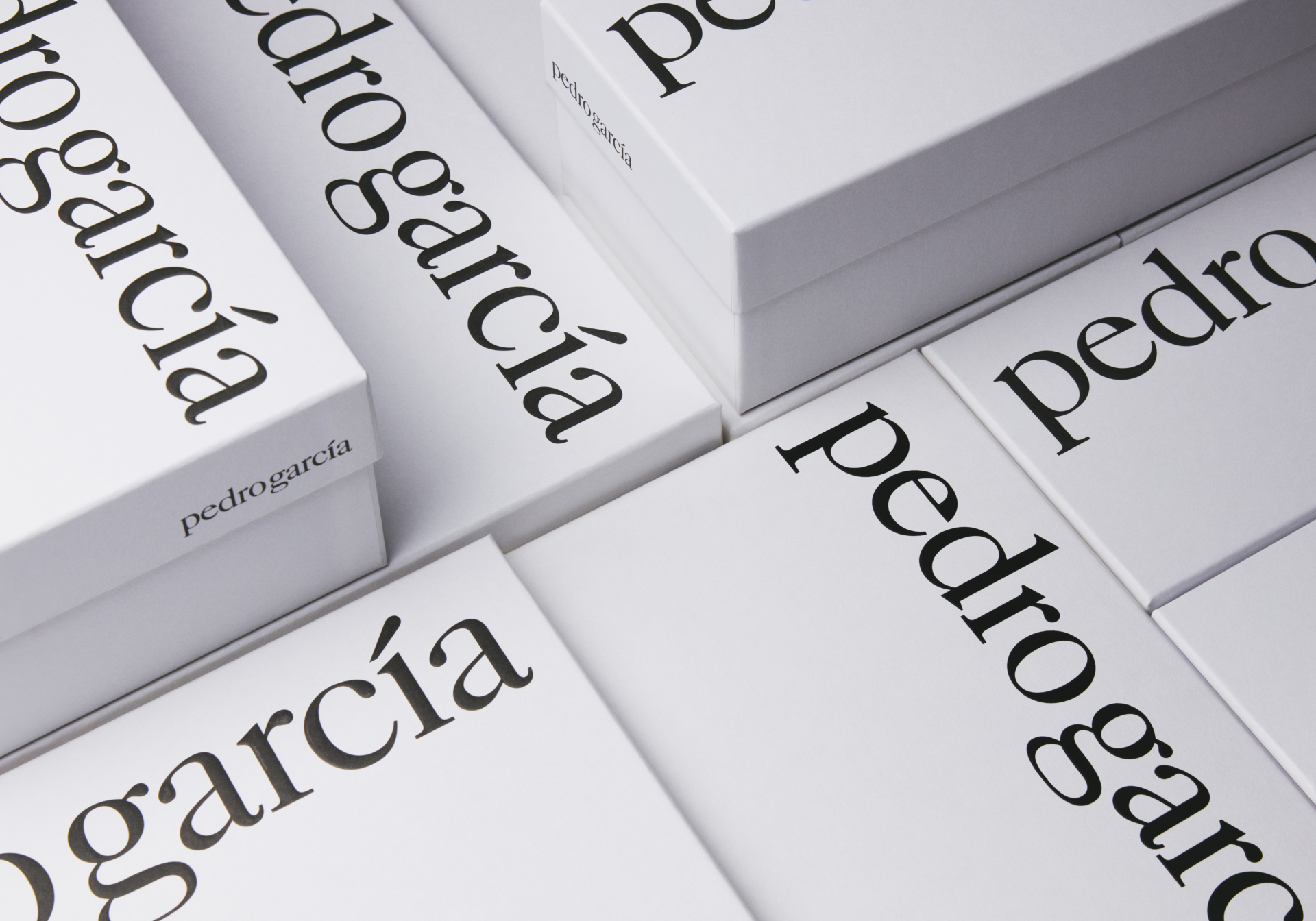 Updated Pedro García visual identity, developing new packaging by Clase Bcn – Clase bcn