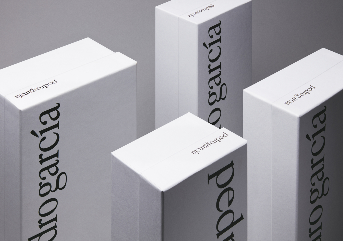Updated Pedro García visual identity, developing new packaging by Clase Bcn – Clase bcn