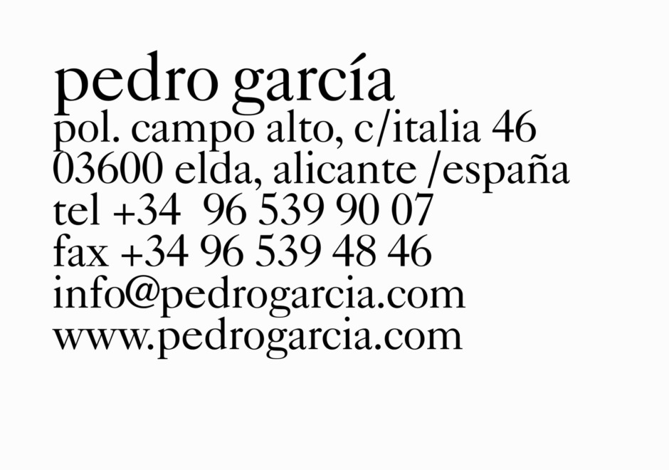 logotype branding pedro garcía clase bcn – Clase bcn