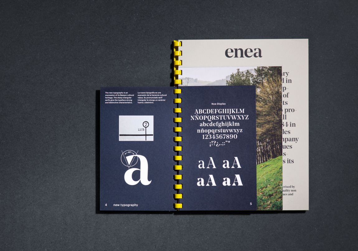 brand identity graphic design enea clase bcn – Clase bcn