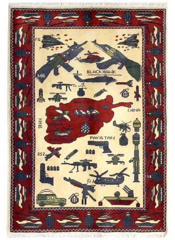 Afghan war rugs