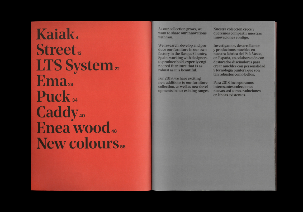 art direction editorial design enea clase – Clase bcn