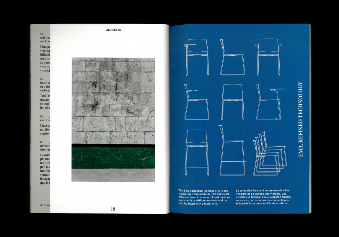 art direction editorial design enea clase – Clase bcn