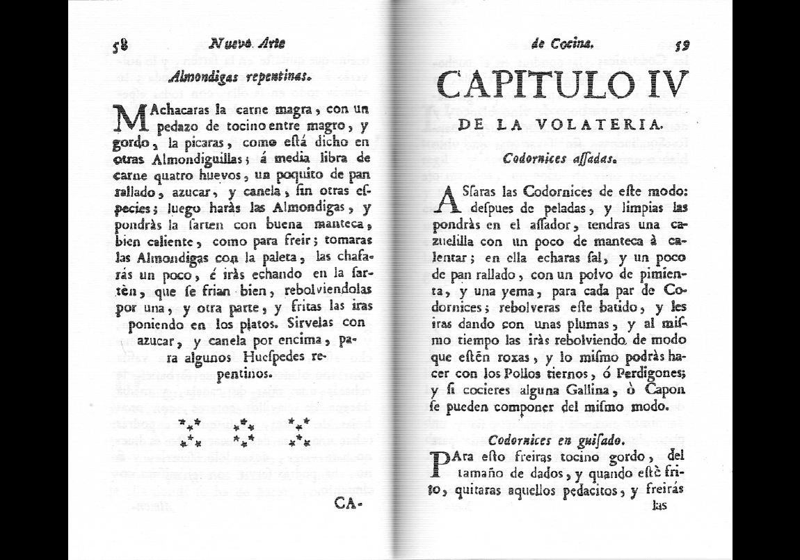 Nuevo Arte de Cocina – Clase bcn