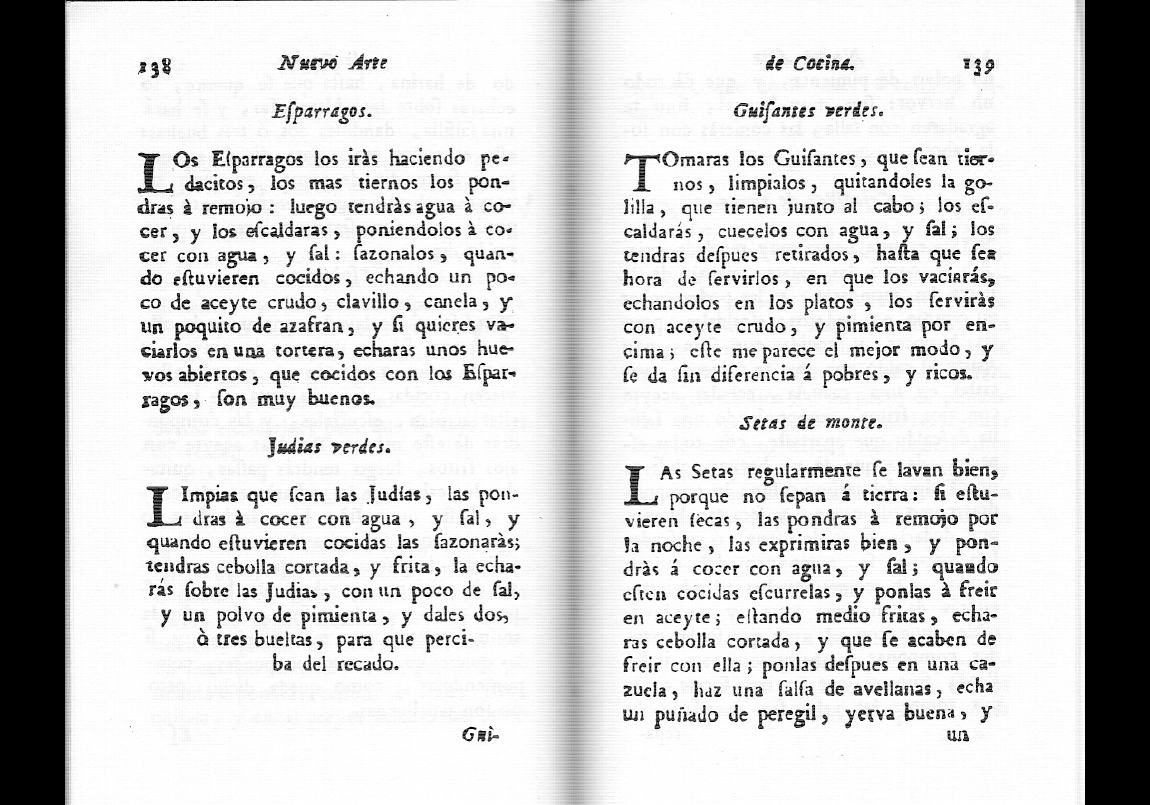 Nuevo Arte de Cocina – Clase bcn