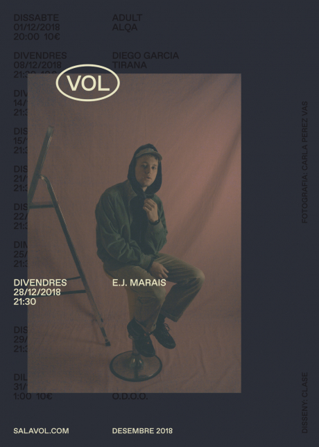 identitat sala vol disseny grafic barcelona clase – Clase bcn