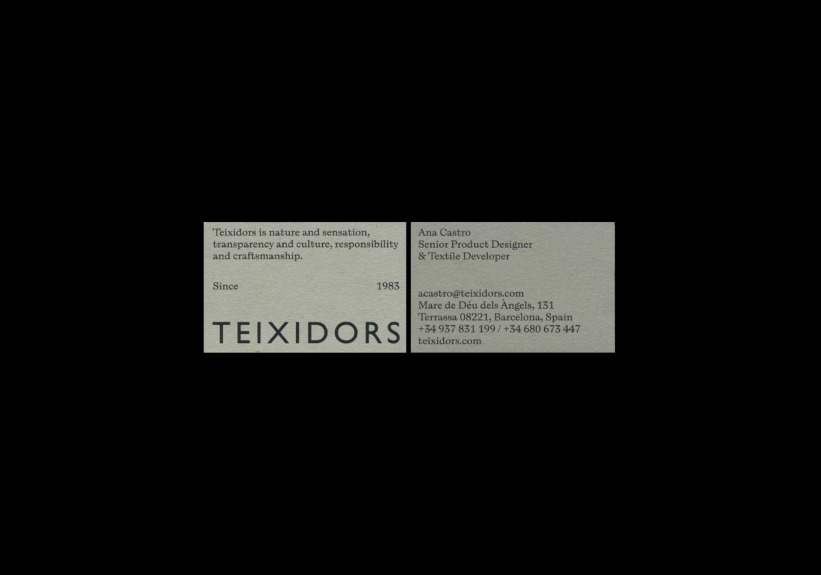 Teixidors – Clase bcn