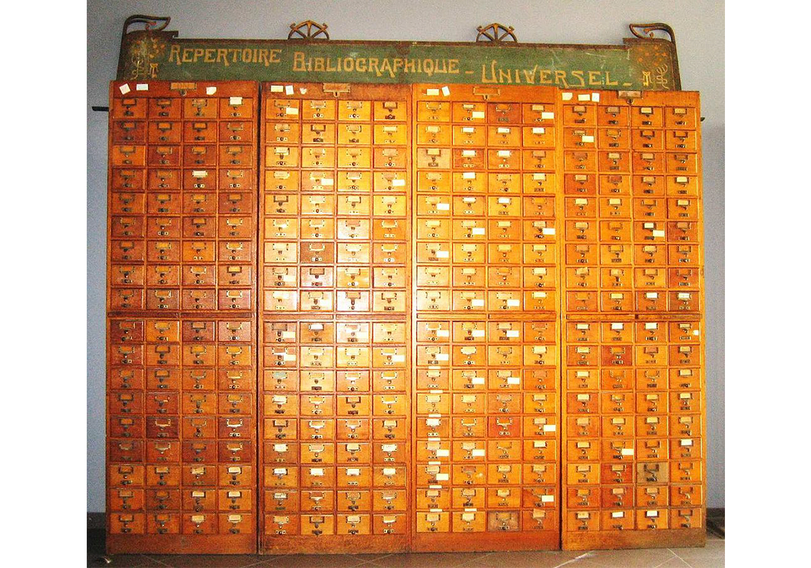 The Universal Bibliographic Repertory – Clase bcn