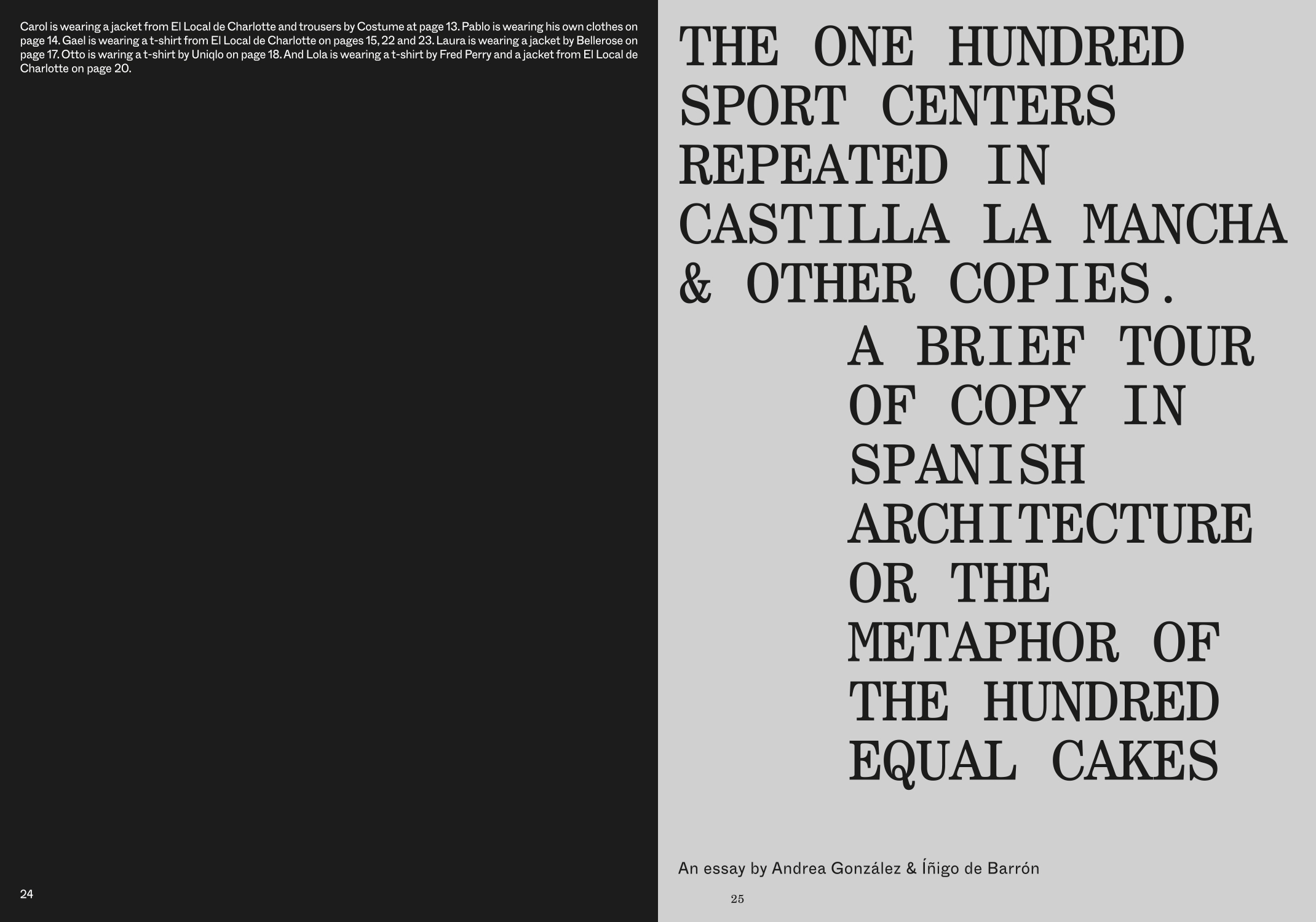 Park, The Magazine – Clase bcn