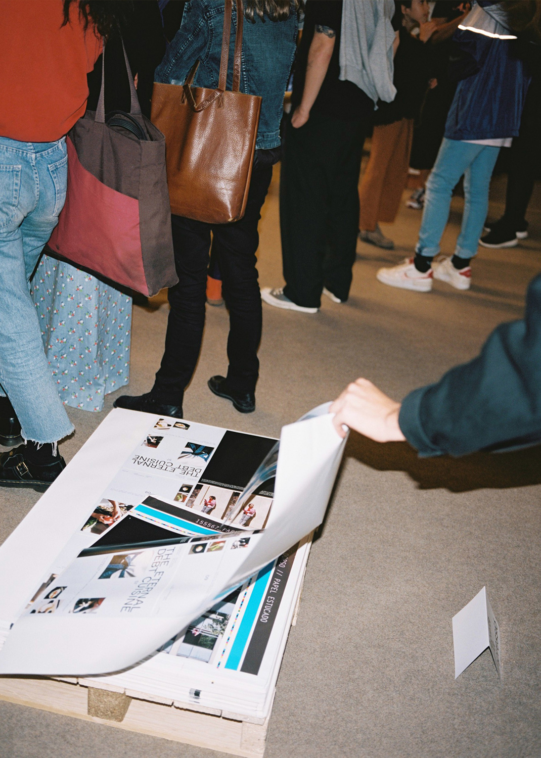 Audience taking pressing tests – Clase bcn