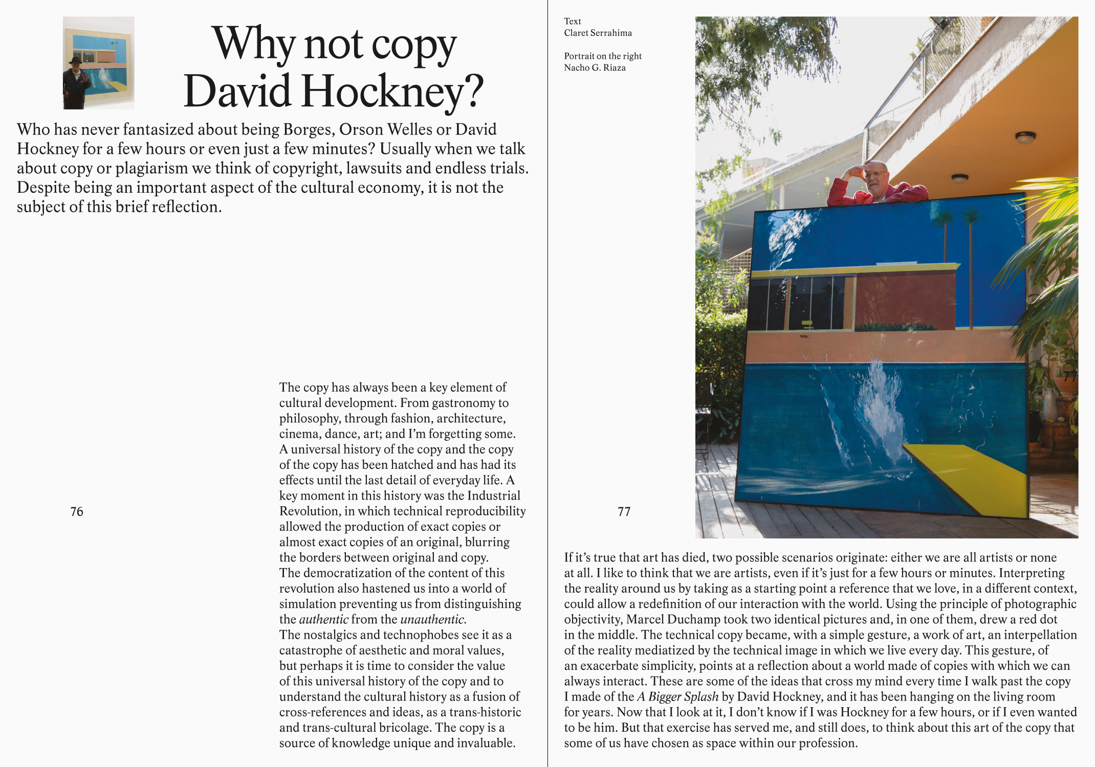 Park, The Magazine – Clase bcn