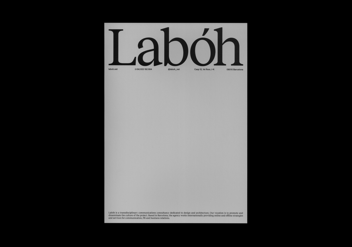 branding graphic design laboh stationery clase bcn – Clase bcn