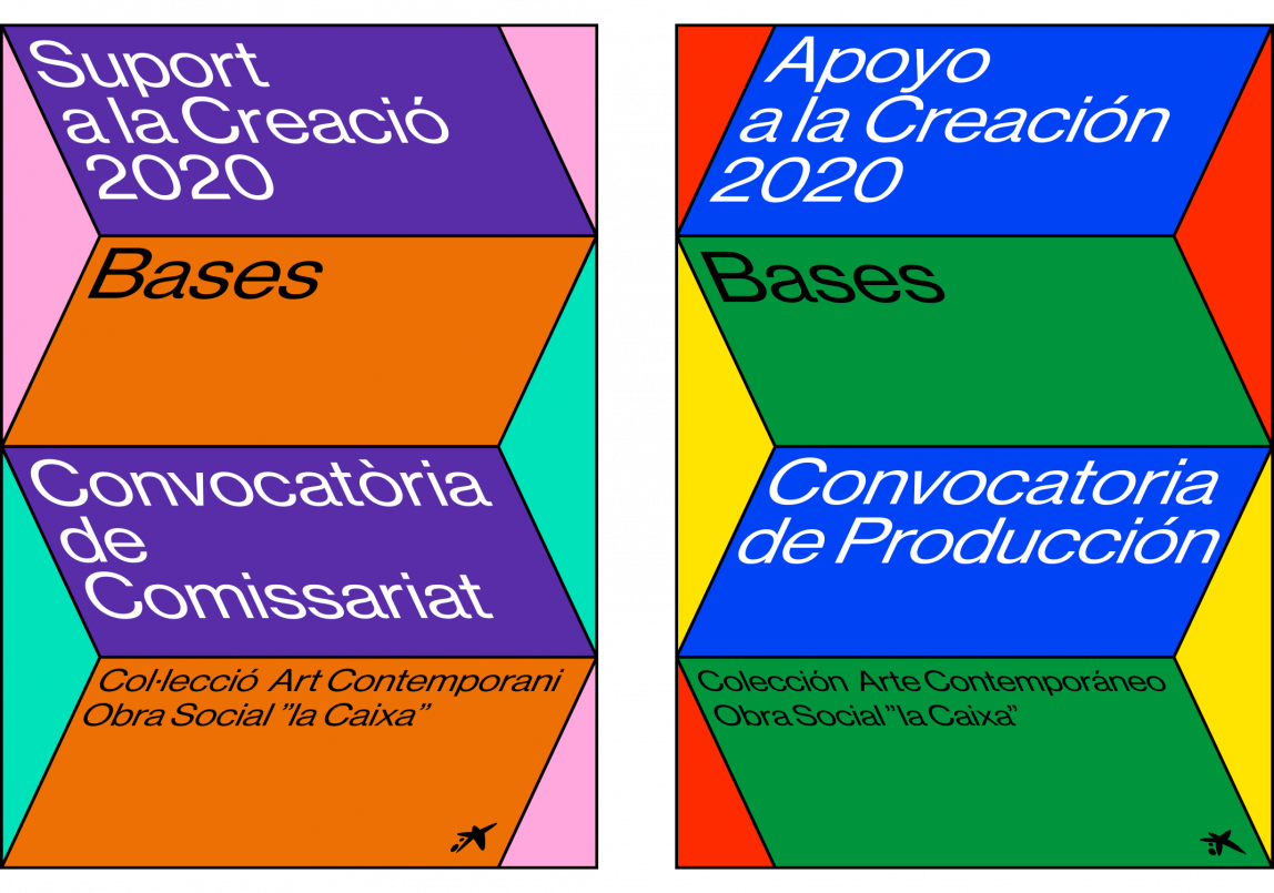 disseny grafic obra social la caixa suport a la creacio clase bcn – Clase bcn