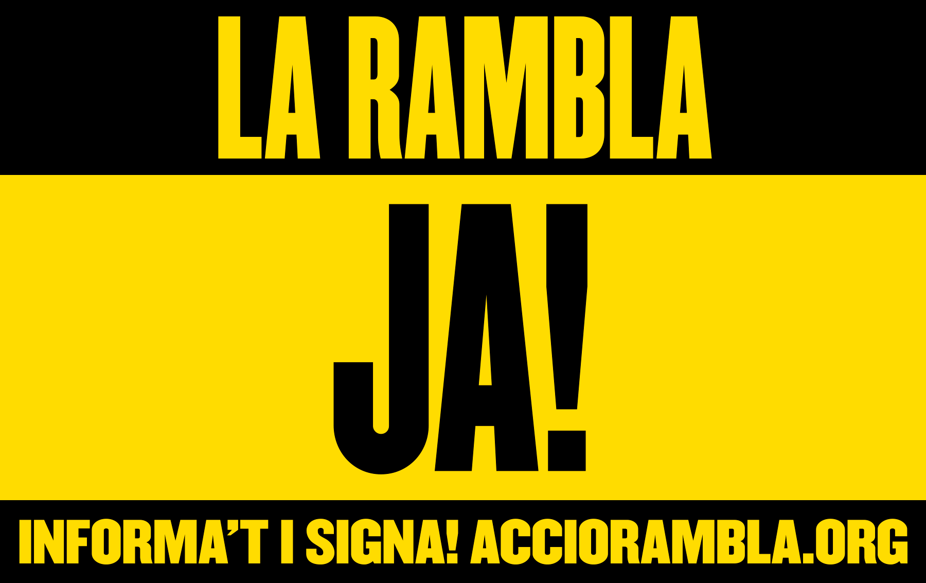 Acció Rambla – Clase bcn