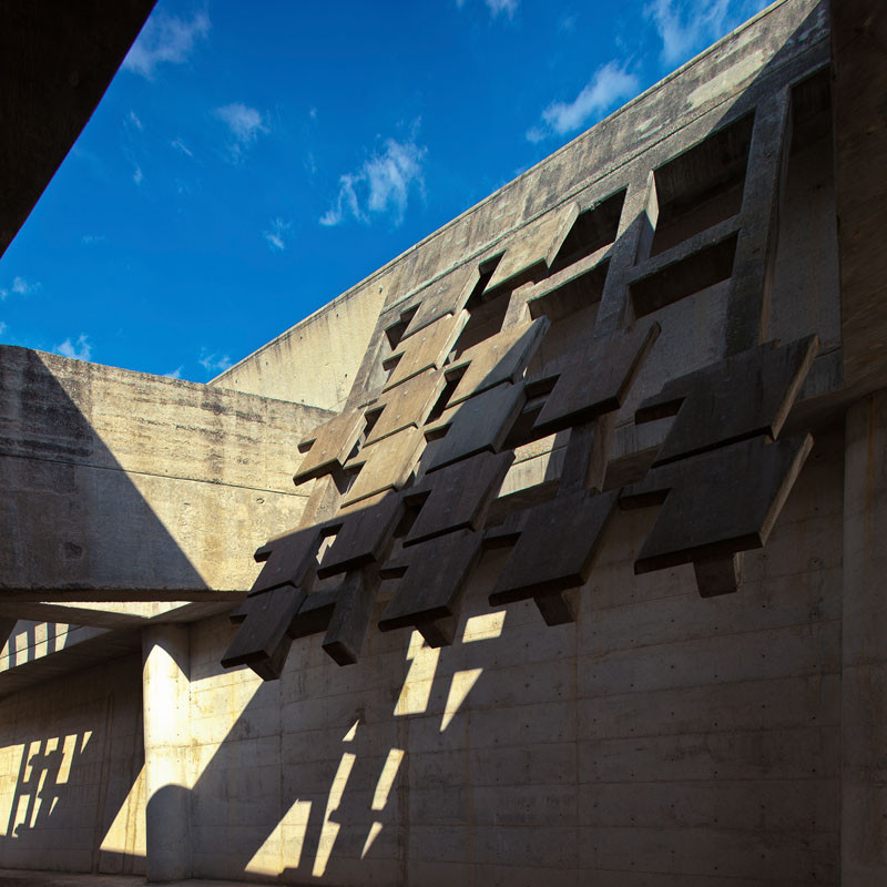 Chapel (not finished) Igualada Cemetery, Igualada, Barcelona. Spain. – Clase bcn