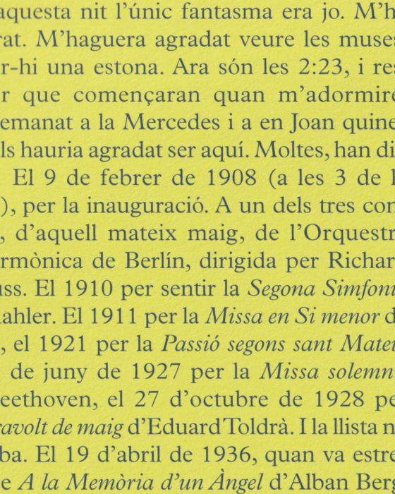Altres Veus al Palau – Clase bcn