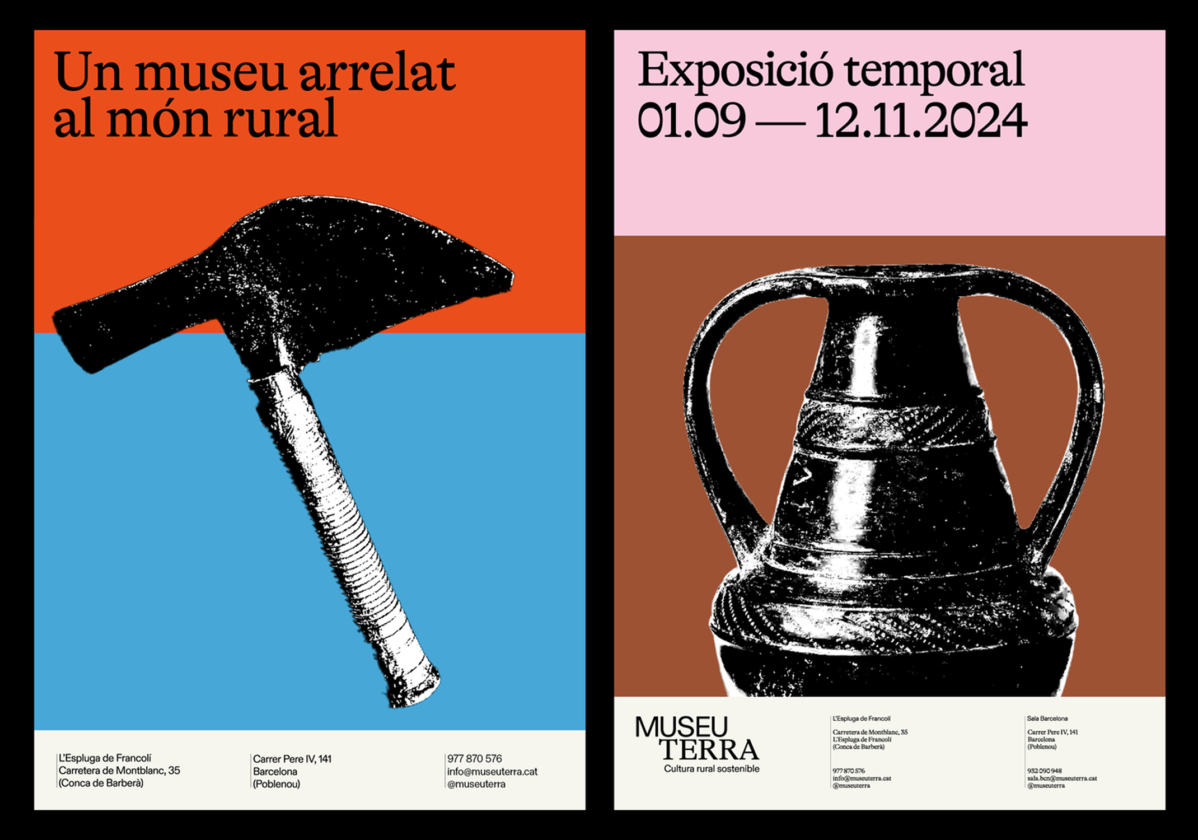 Clasebcn MuseuTerra branding communication – Clase bcn
