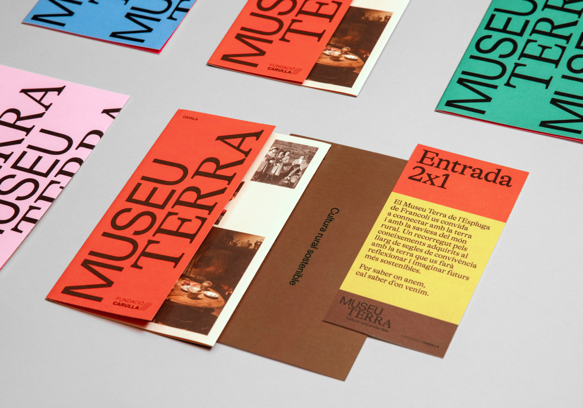 Clasebcn MuseuTerra branding communication – Clase bcn
