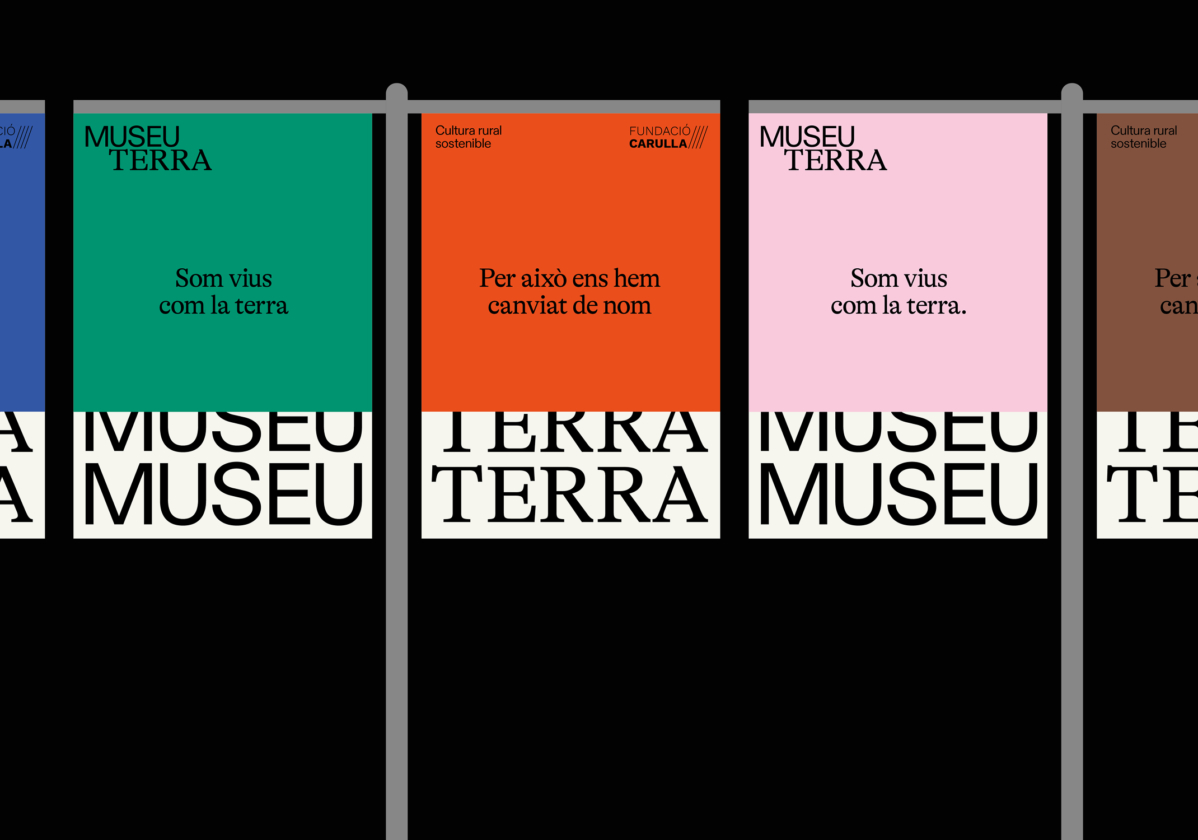Clasebcn MuseuTerra branding communication – Clase bcn