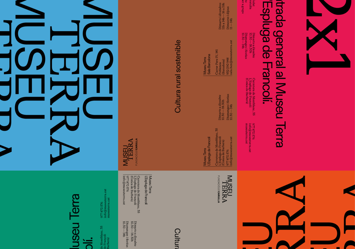 Clasebcn MuseuTerra branding communication – Clase bcn
