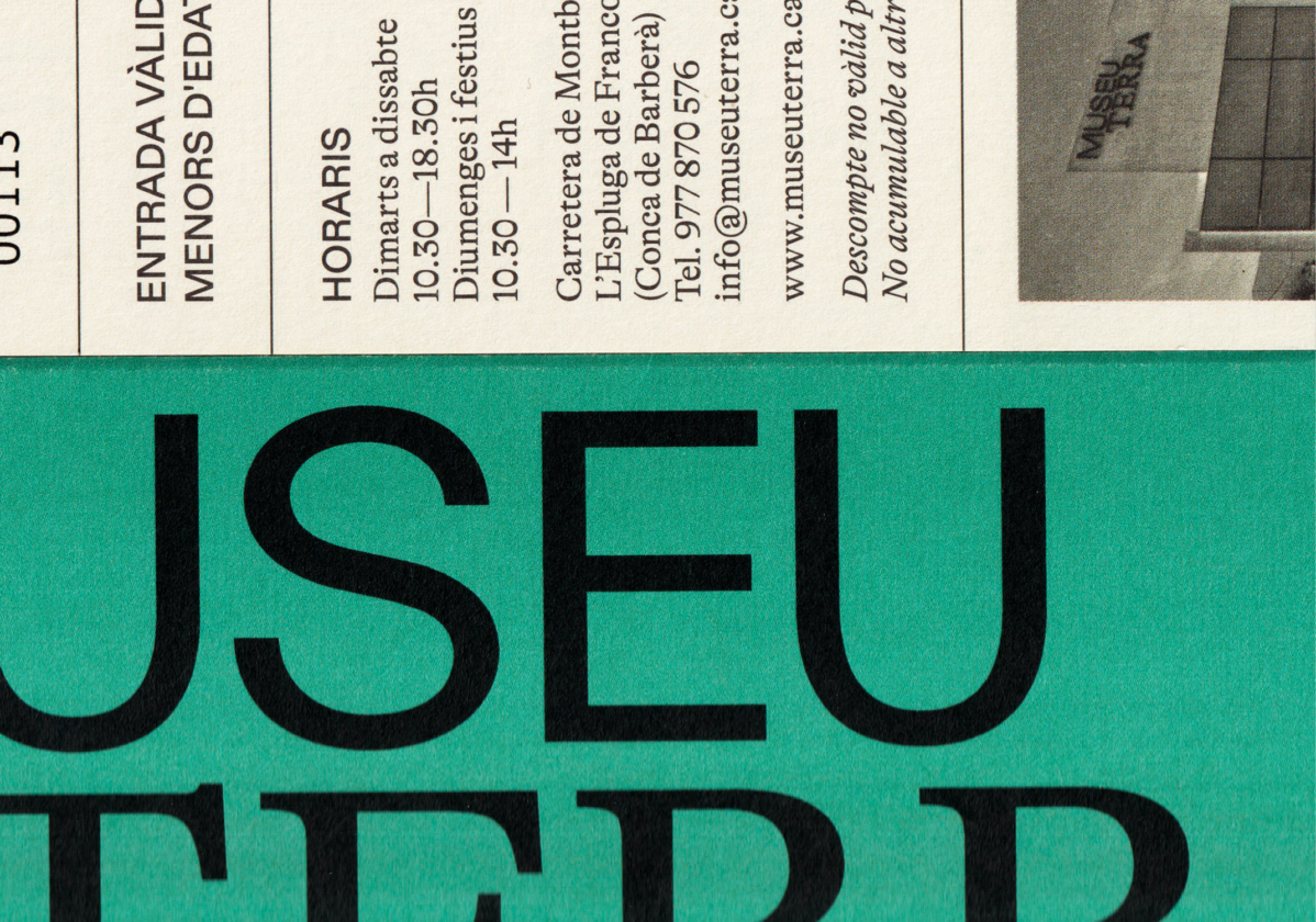 Clasebcn MuseuTerra branding communication – Clase bcn