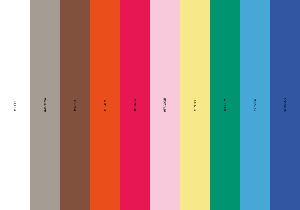 Clasebcn MuseuTerra branding color – Clase bcn