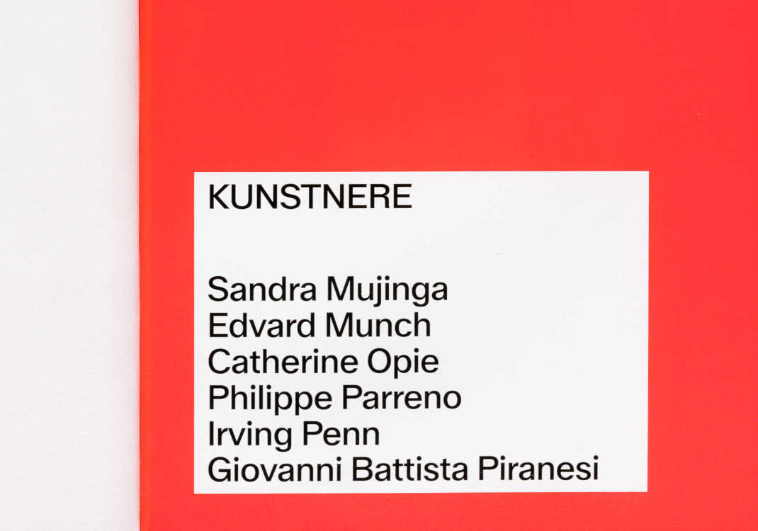 Catalogue conceptualised, edited, and designed by Clase Bcn for PoMo, A Museum of Modern and Contemporary Art in Trondheim – Clase bcn